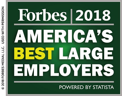 Forbes Best Large Employer Logo